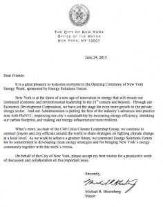 Mayoral Message - NYEW - 6-4-13